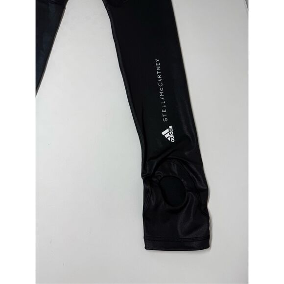 NWT Stella McCartney X Adidas Black Stirrup Leggings Limited Edition Size L - Picture 10 of 12